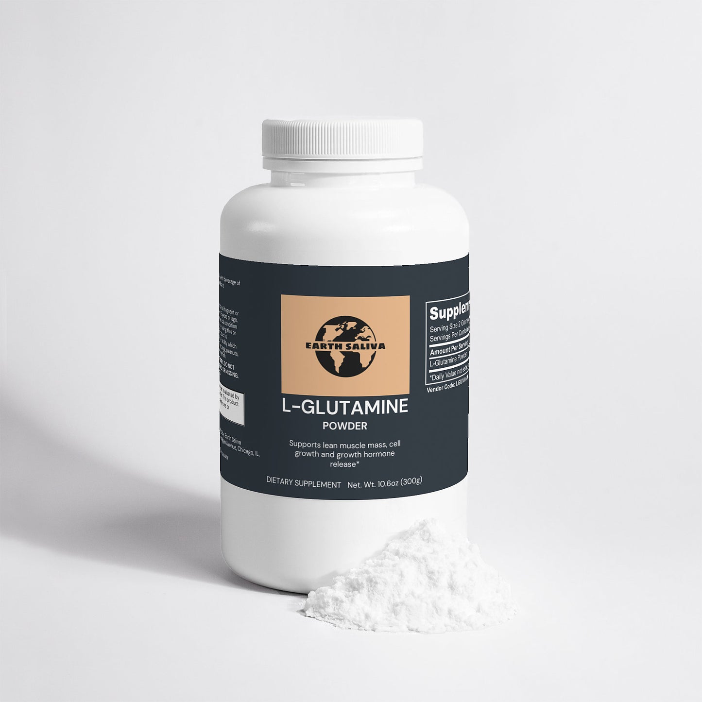 Earth Saliva: L-Glutamine Powder
