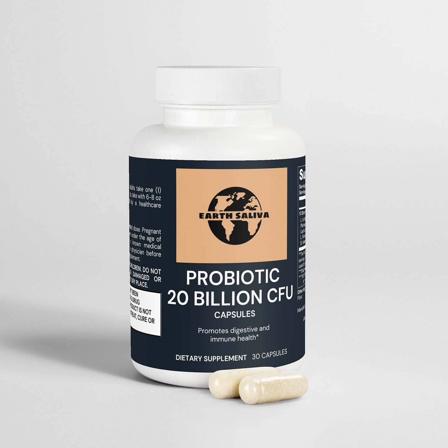 Earth Saliva: Probiotic 20 Billion