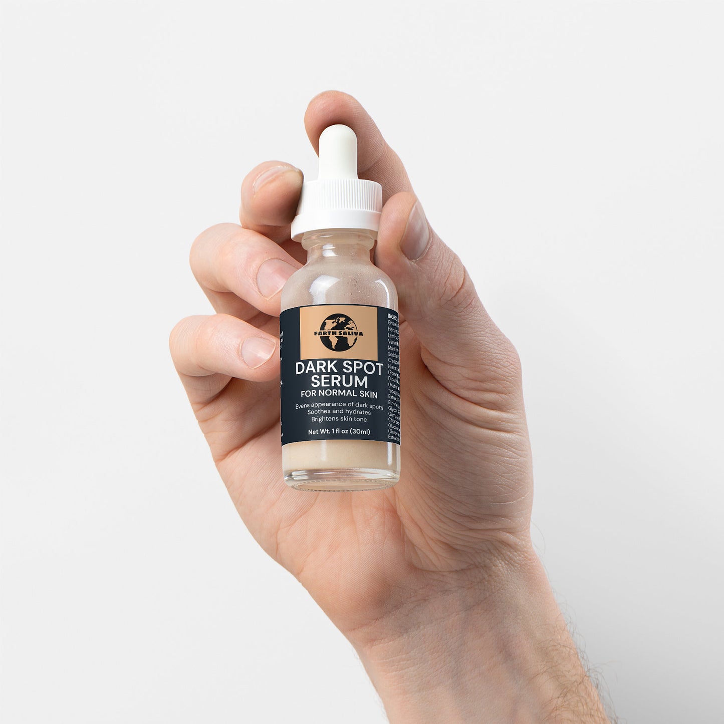 Earth Saliva: Dark Spot Serum for Normal Skin