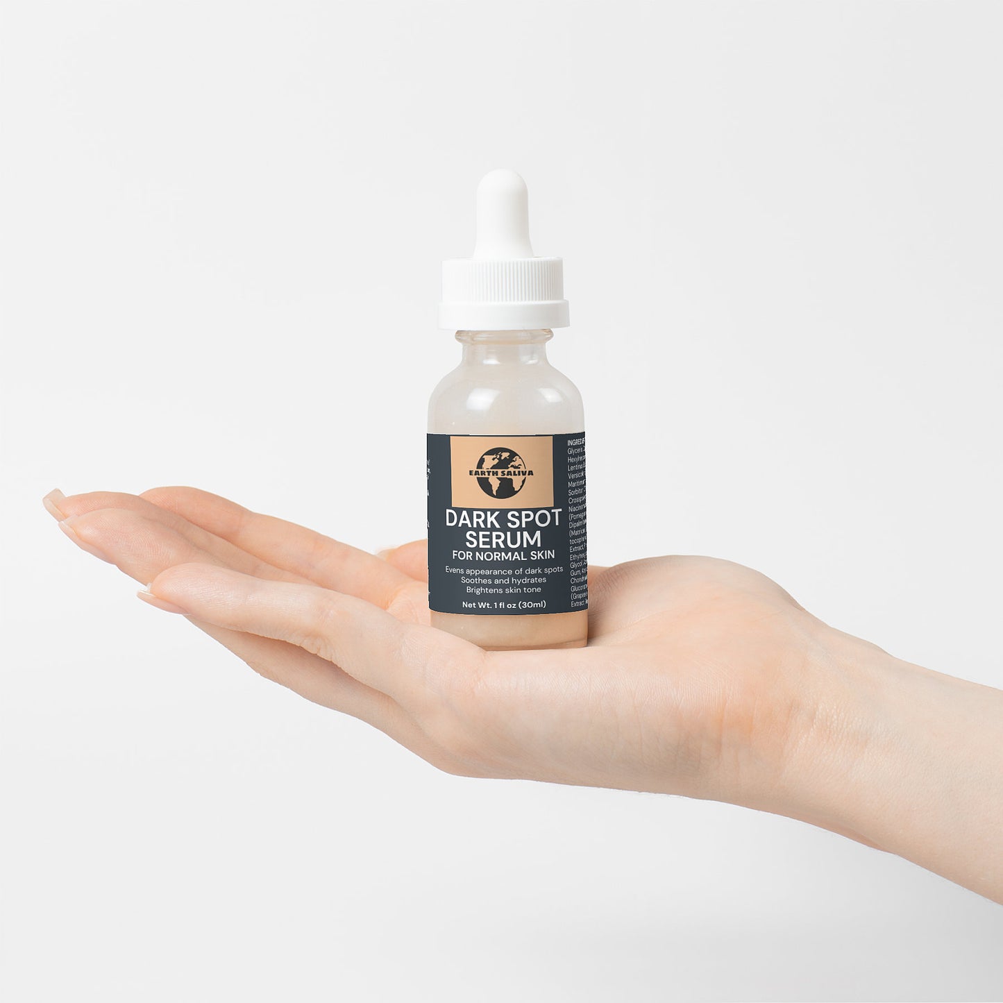 Earth Saliva: Dark Spot Serum for Normal Skin