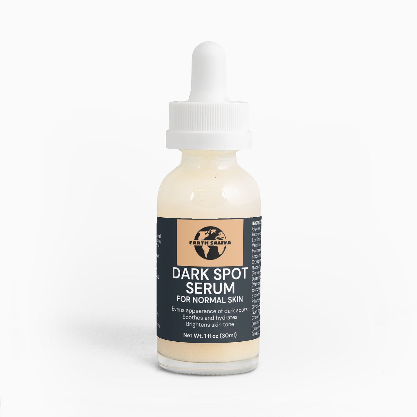 Earth Saliva: Dark Spot Serum for Normal Skin