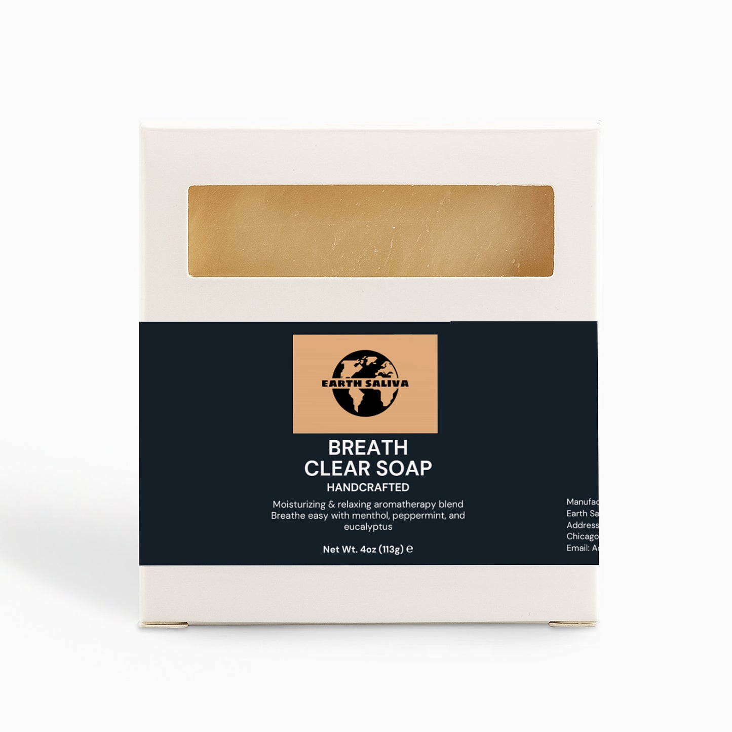 Earth Saliva: Breathe Clear Soap