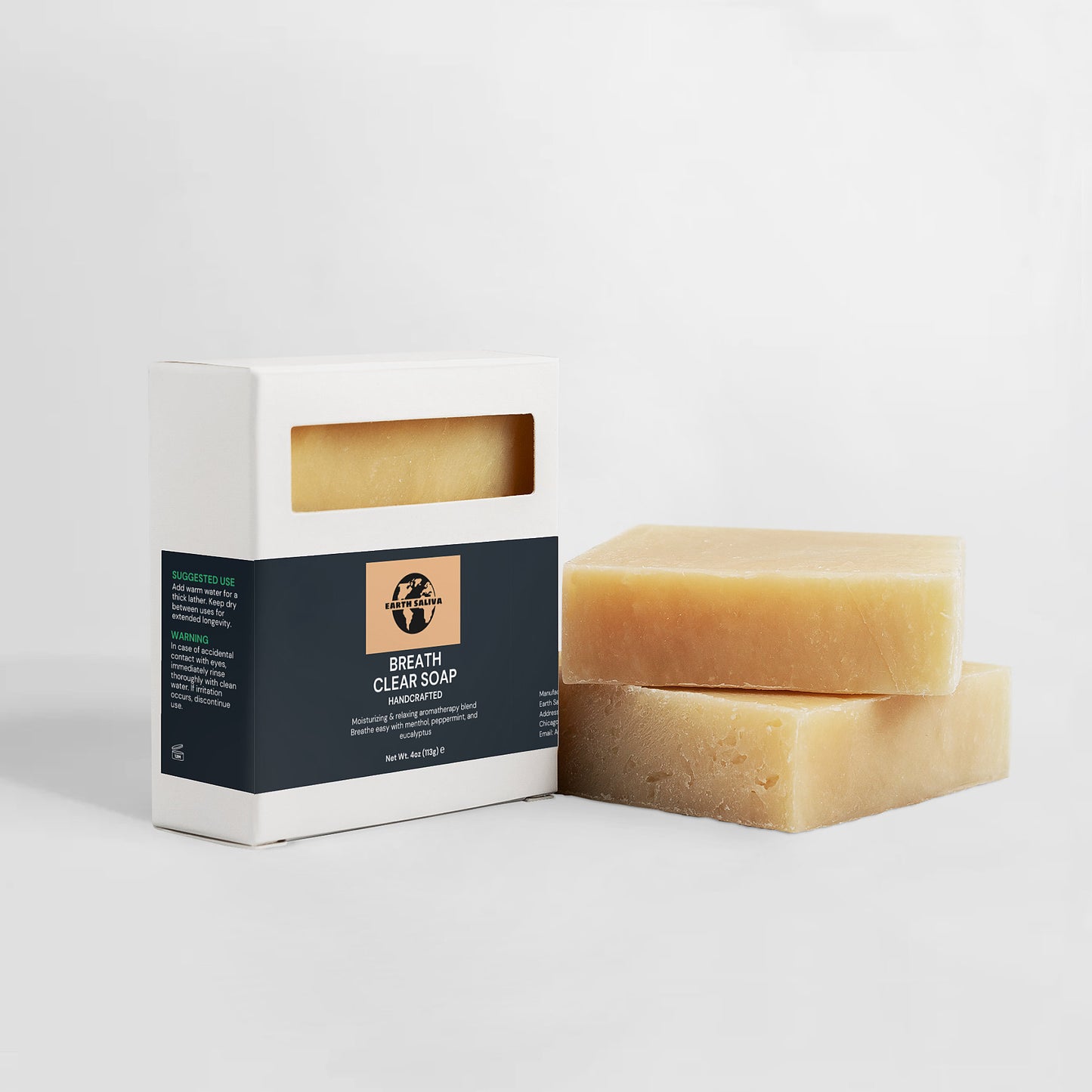 Earth Saliva: Breathe Clear Soap