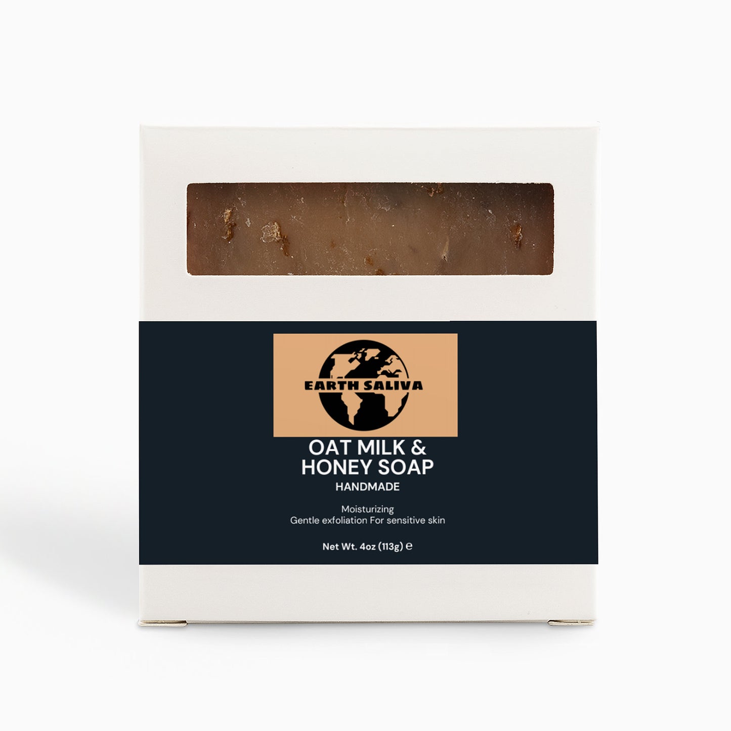 Earth Saliva: Oat Milk Honey Soap