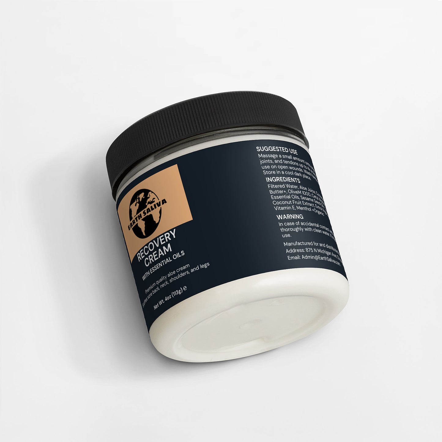 Earth Saliva: Recovery Cream