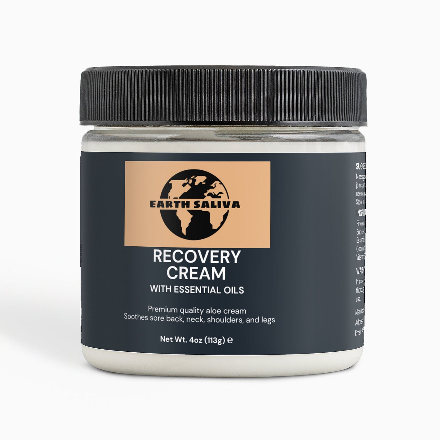 Earth Saliva: Recovery Cream