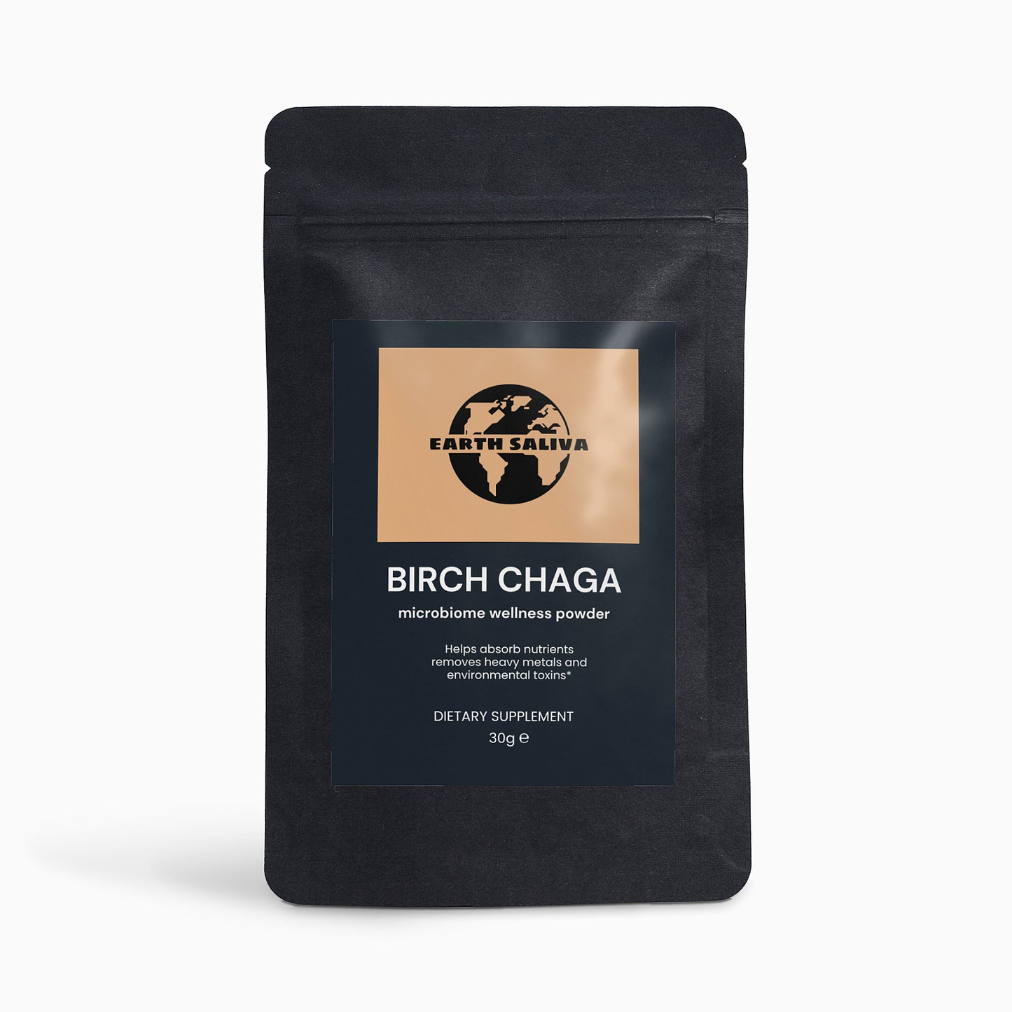 Earth Saliva: Birch Chaga Microbiome Wellness Powder