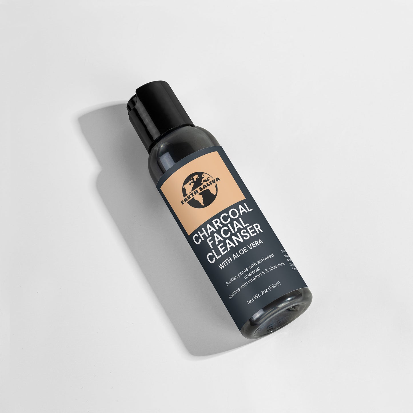 Earth Saliva: Charcoal Facial Cleanser