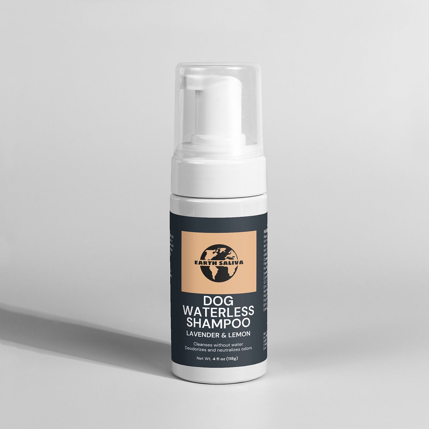 Earth Saliva: Dog Waterless Shampoo