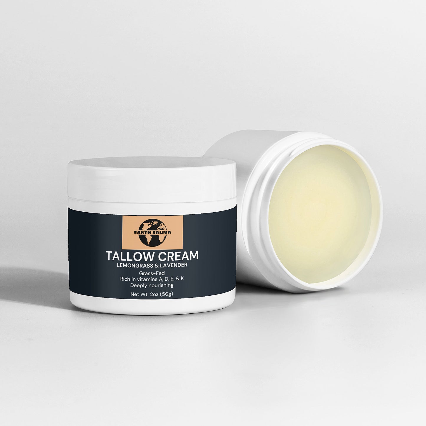 Earth Saliva: Tallow Cream Lemongrass & Lavender