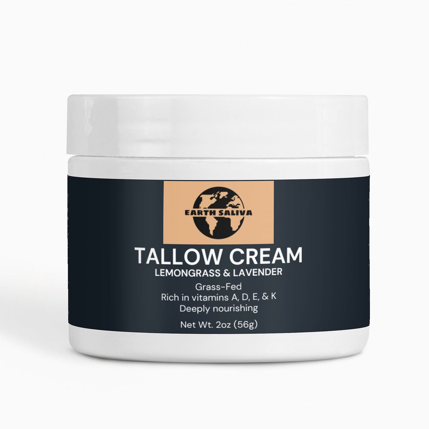 Earth Saliva: Tallow Cream Lemongrass & Lavender