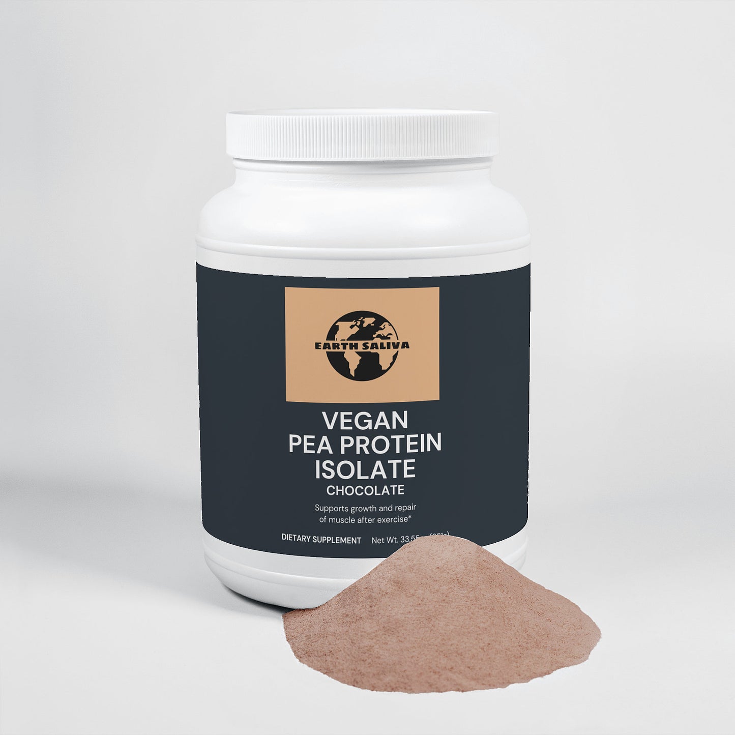 Earth Saliva: Vegan Pea Protein Isolate (Chocolate)