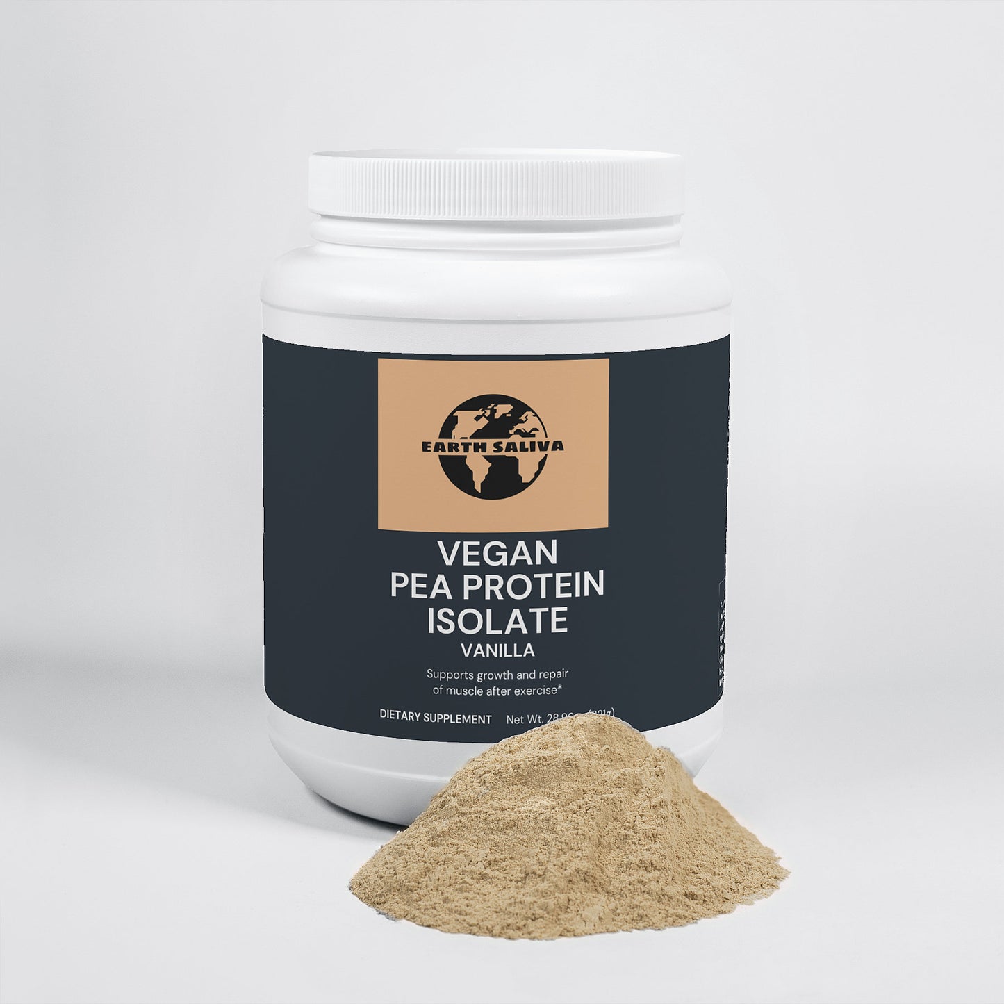 Earth Saliva: Vegan Pea Protein Isolate (Vanilla)