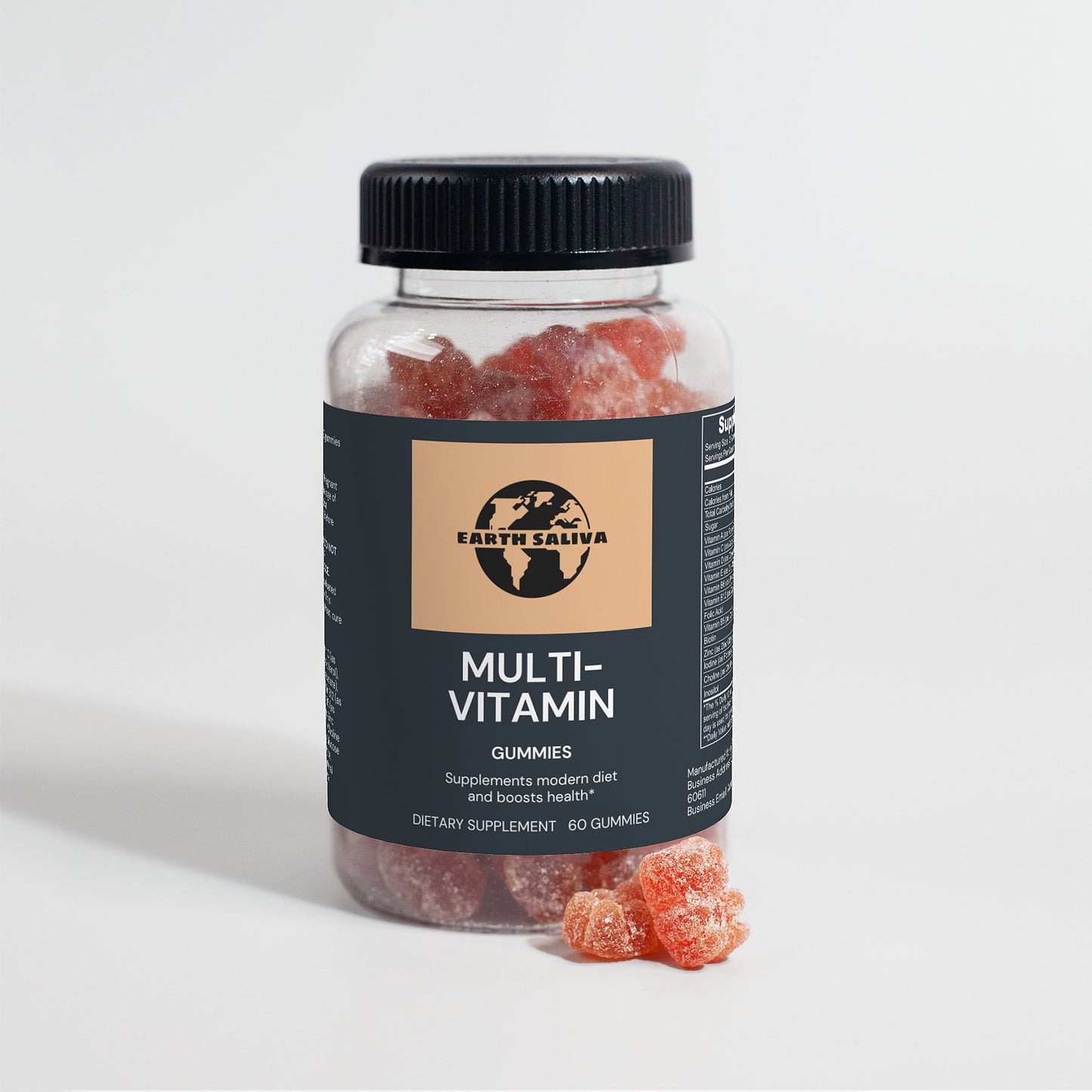 Earth Saliva: Multivitamin Bear Gummies (Adult)