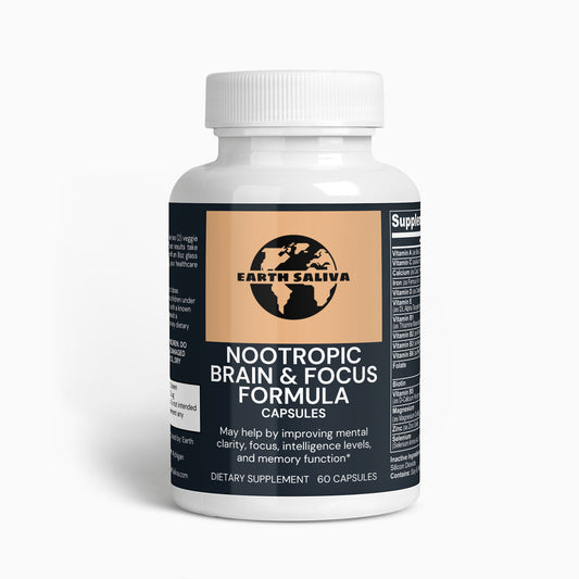 Earth Saliva: Nootropic Brain & Focus Formula