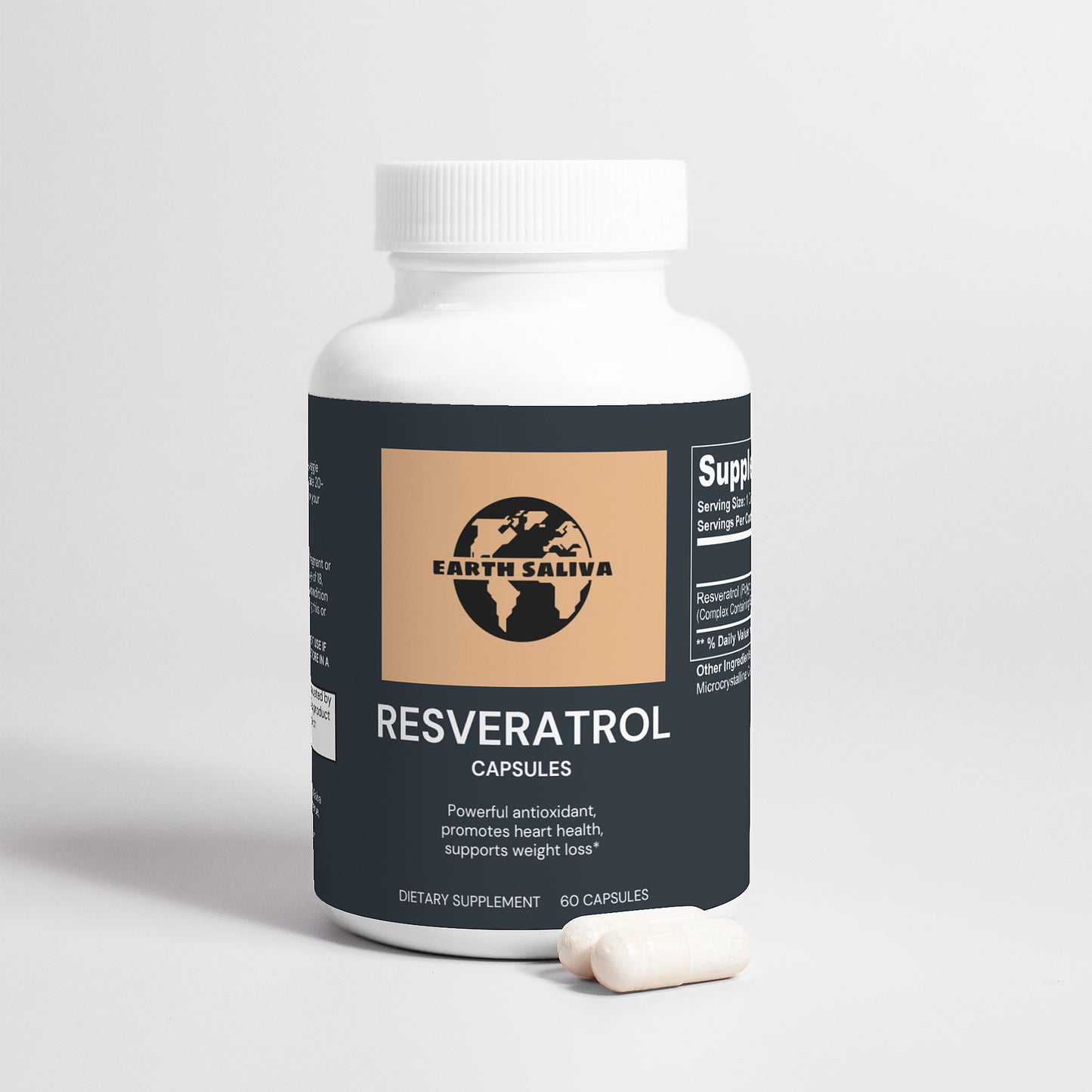 Earth Saliva: Resveratrol 50% 600mg