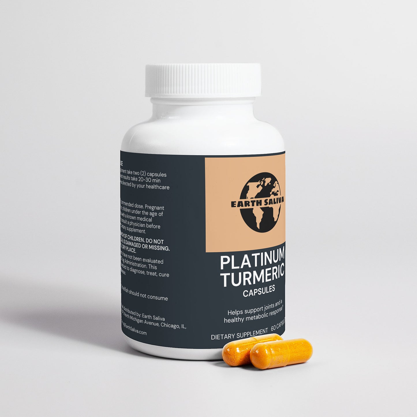 Earth Saliva: Platinum Turmeric