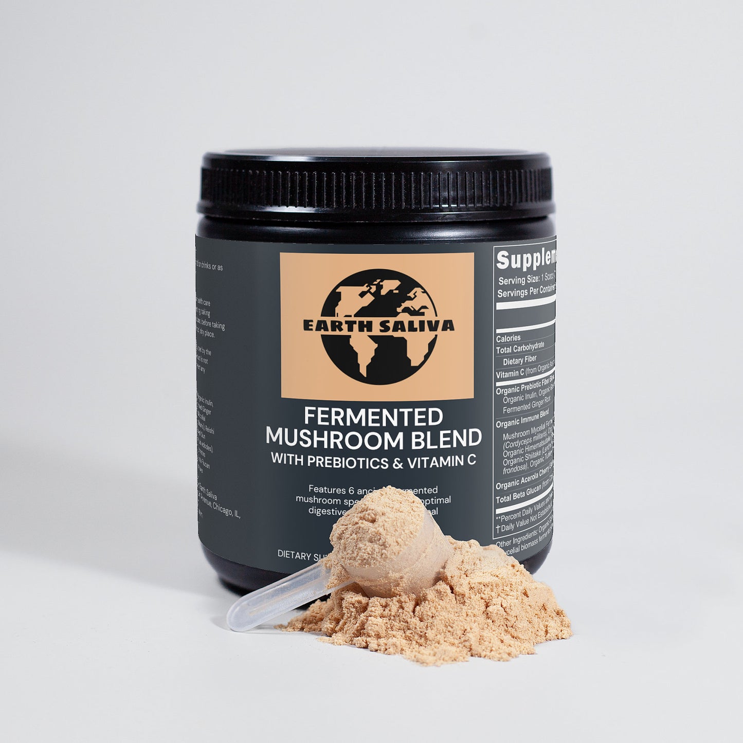 Earth Saliva: Fermented Mushroom Blend