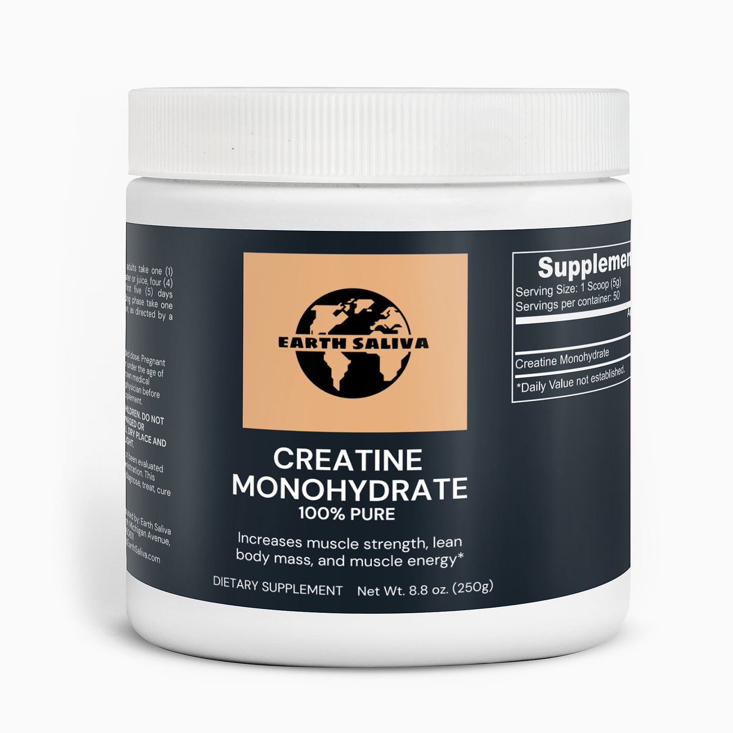 Earth Saliva: Creatine Monohydrate