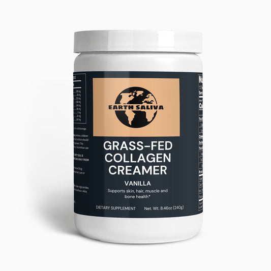 Earth Saliva: Grass-Fed Collagen Creamer (Vanilla)