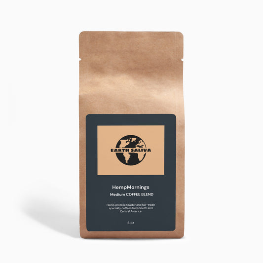 Earth Saliva: HempMornings - Medium Roast 4oz