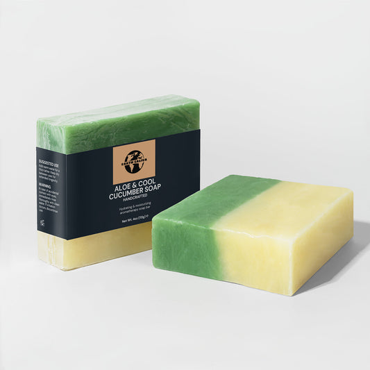 Earth Saliva: Aloe & Cool Cucumber Soap