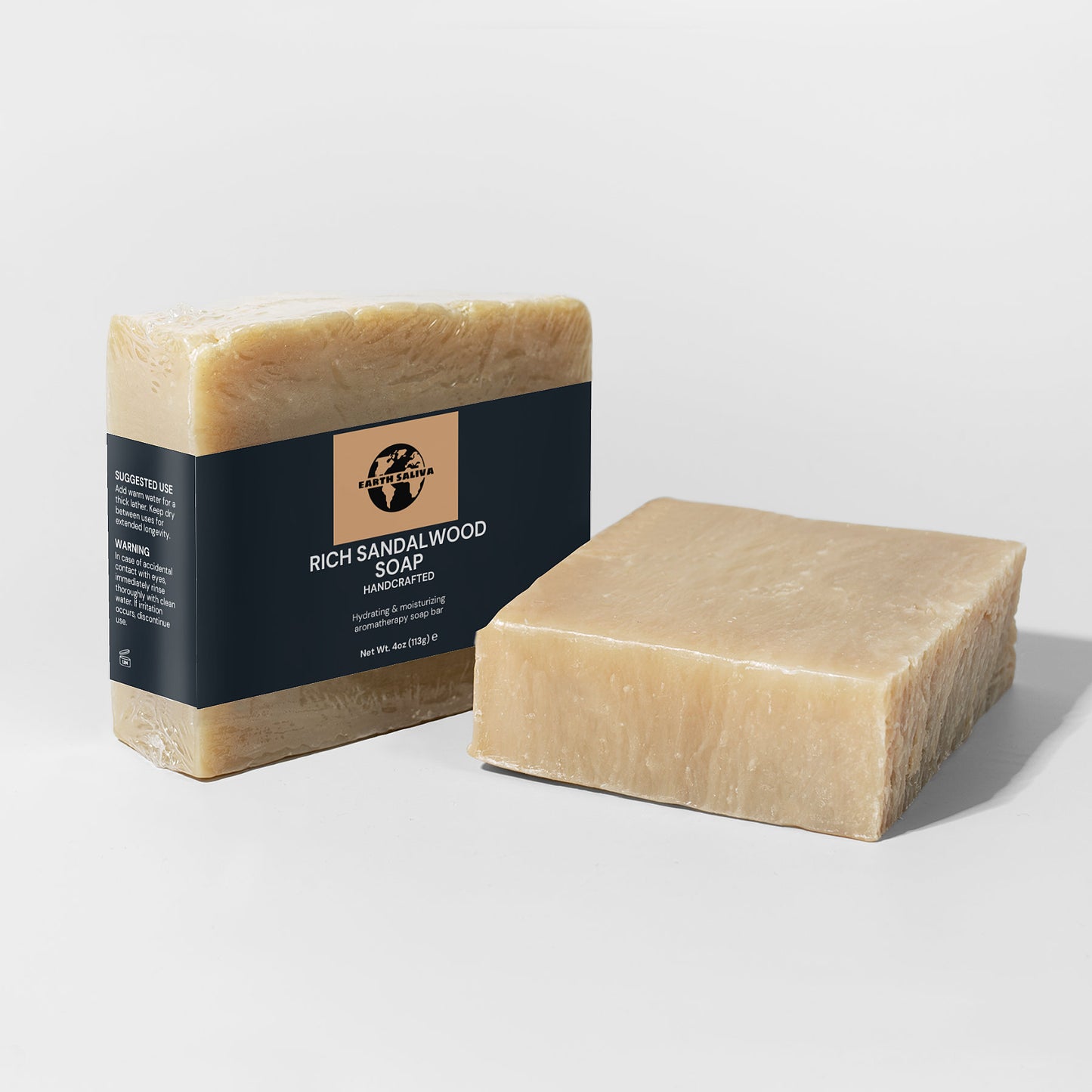 Earth Saliva: Rich Sandalwood Soap