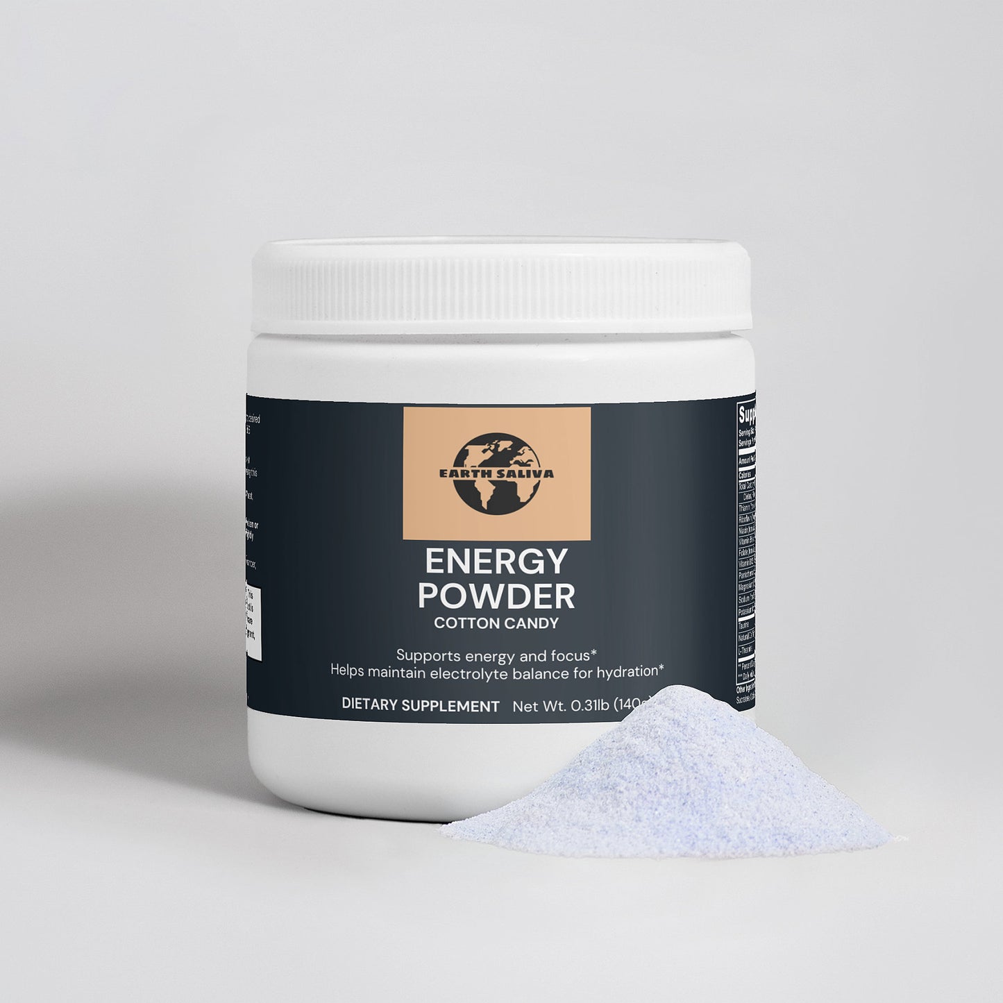 Earth Saliva: Energy Powder (Cotton Candy)