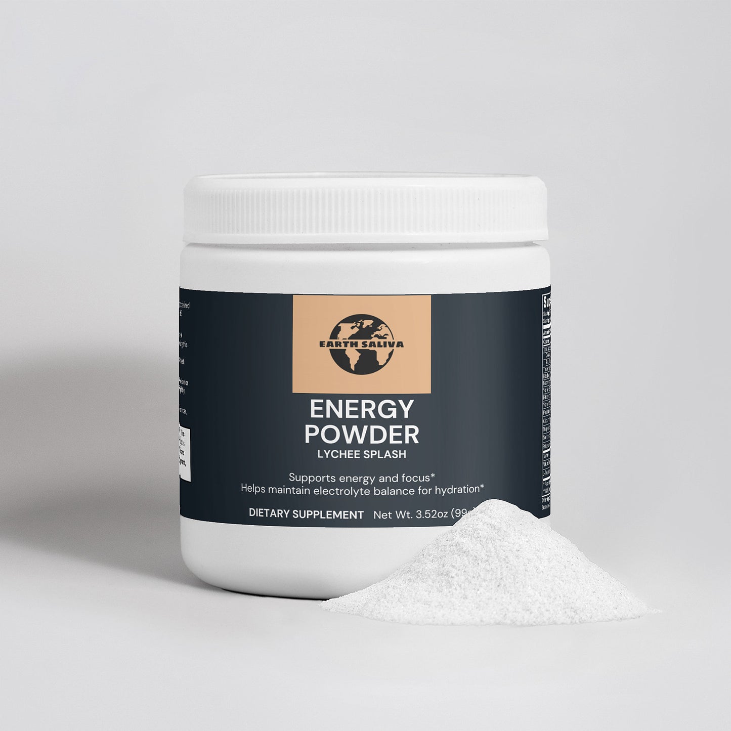 Earth Saliva: Energy Powder (Lychee Splash Energy)