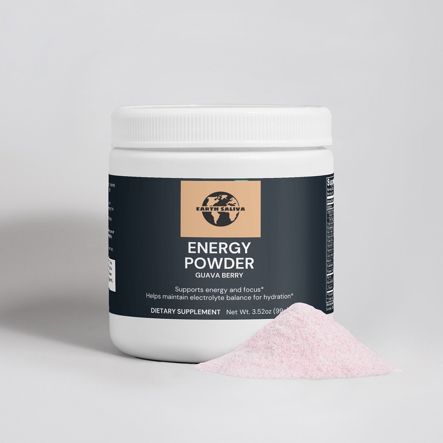 Earth Saliva: Energy Powder (Guava Berry)