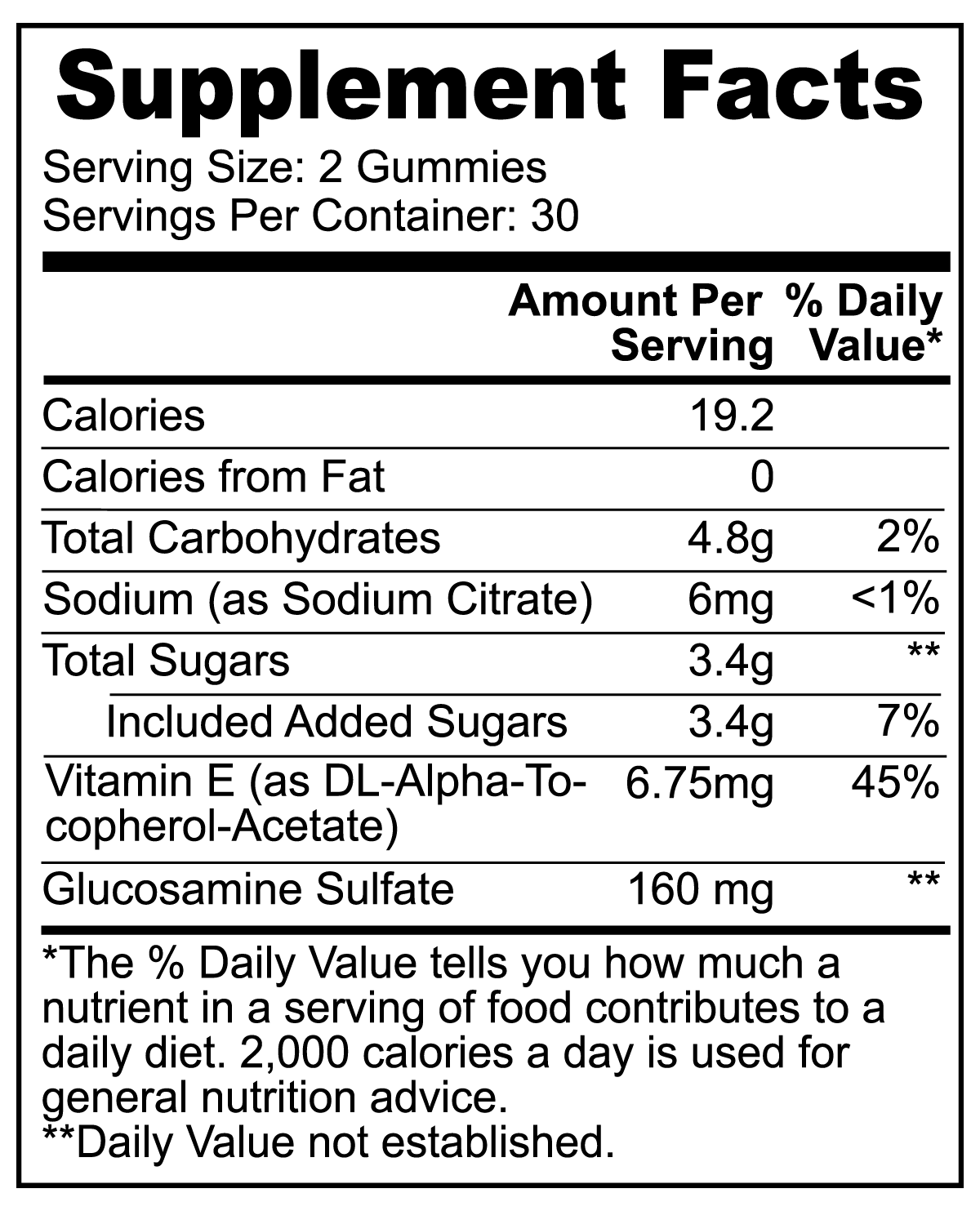 Earth Saliva: Joint Support Gummies (Adult)