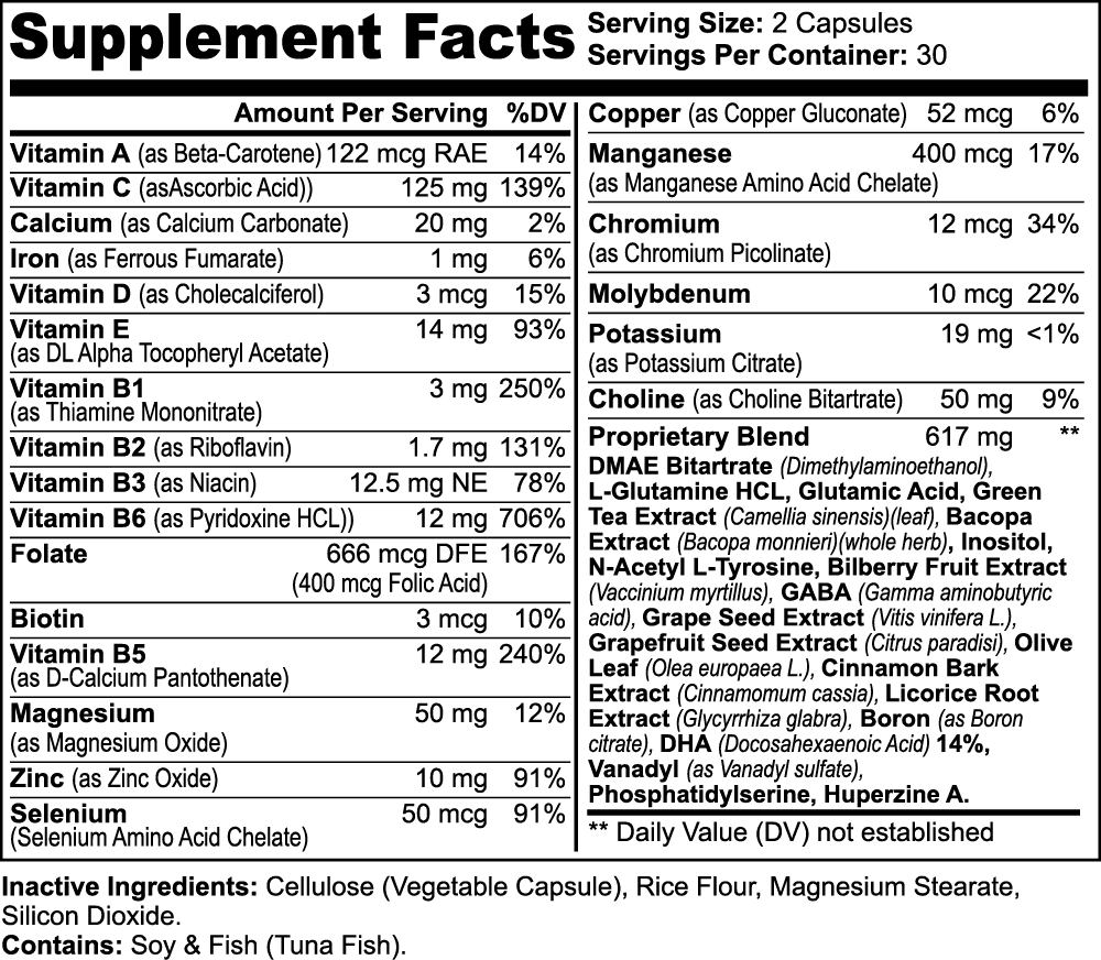 Earth Saliva: Nootropic Brain & Focus Formula