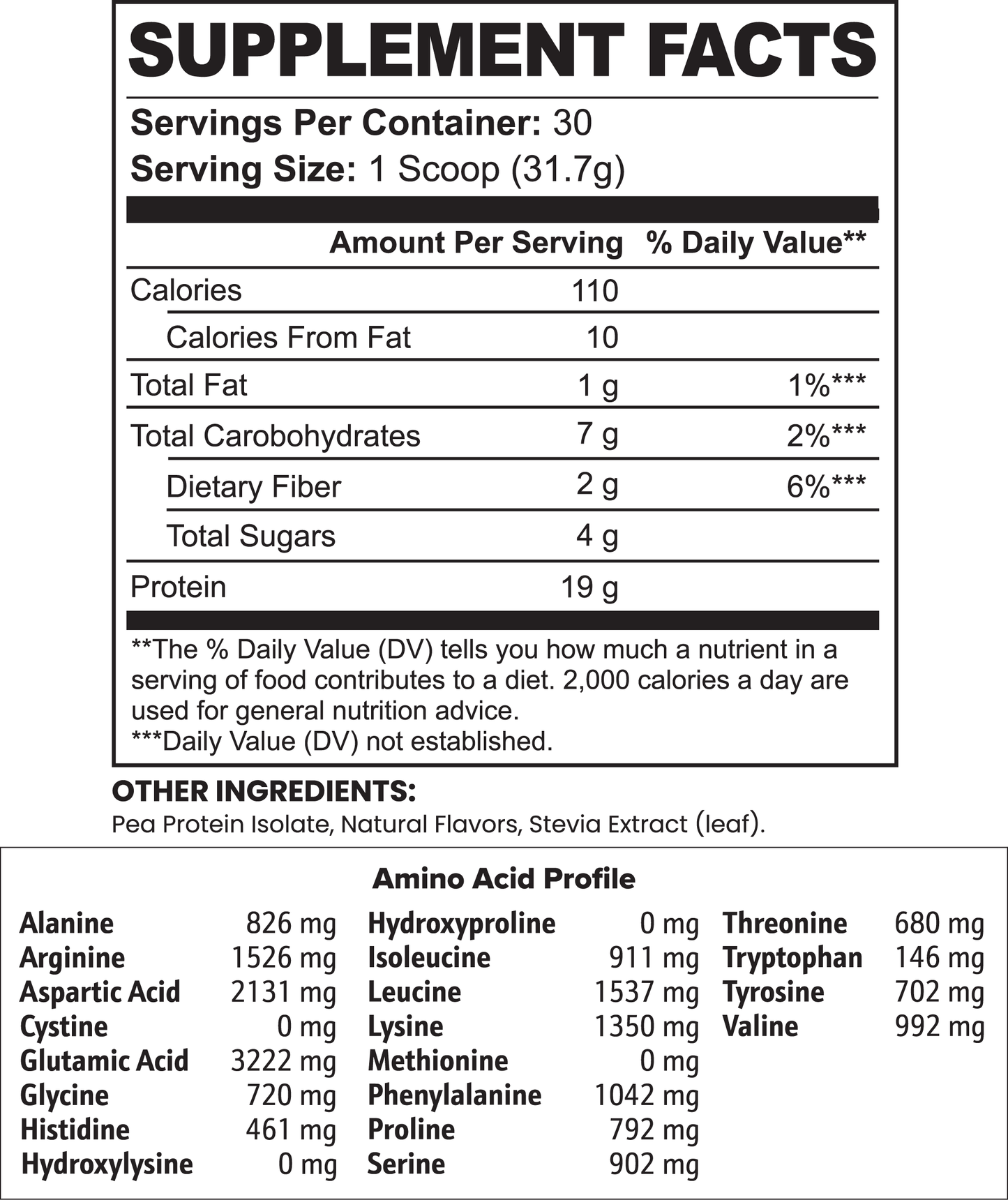 Earth Saliva: Vegan Pea Protein Isolate (Chocolate)