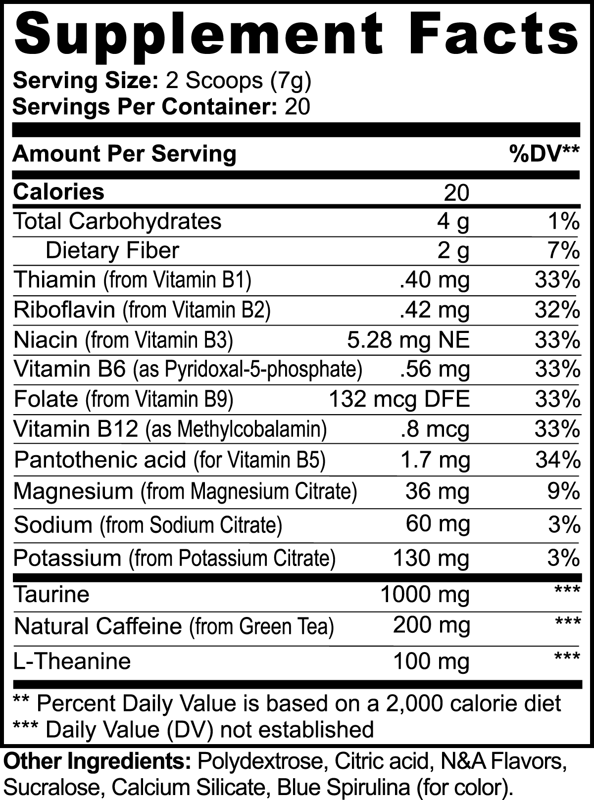 Earth Saliva: Energy Powder (Cotton Candy)