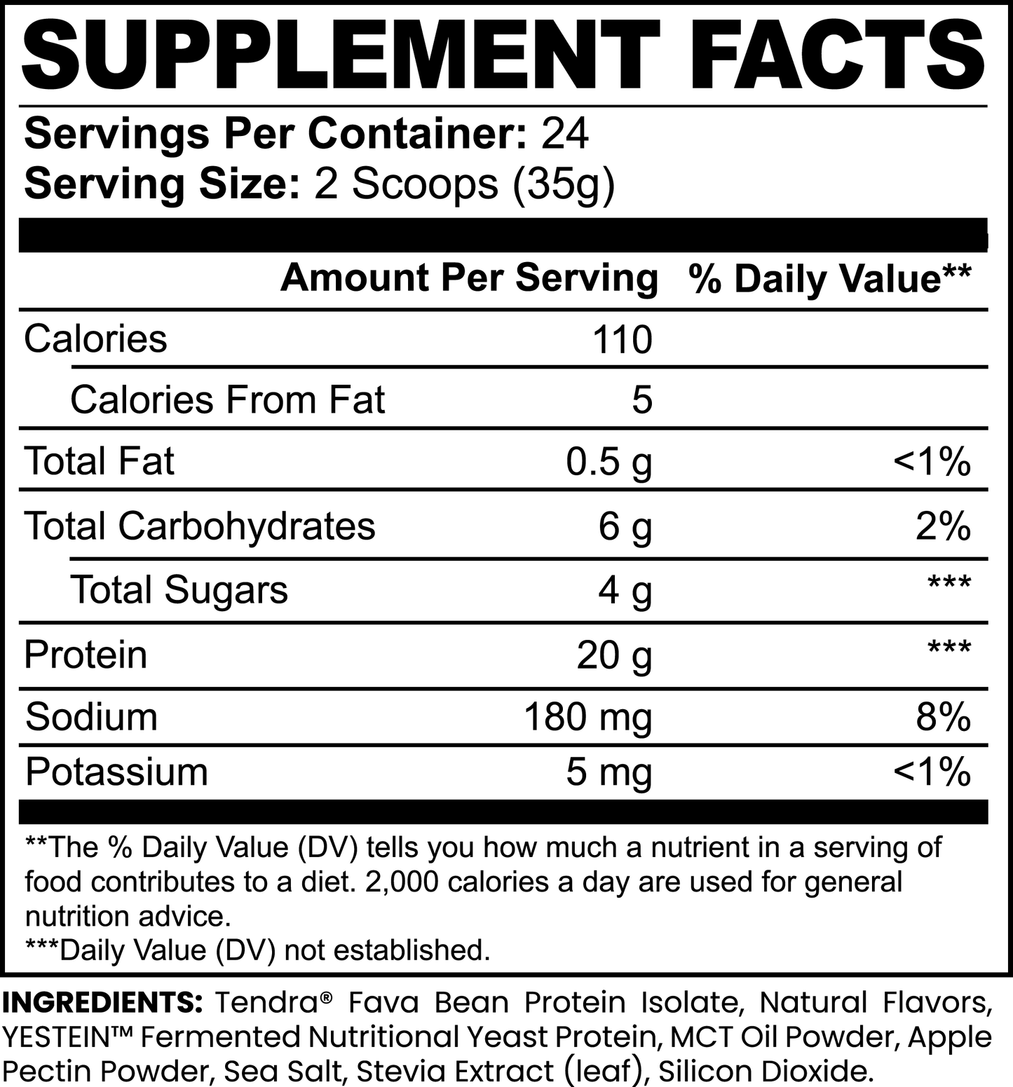 Earth Saliva: Plant Protein (Vanilla)