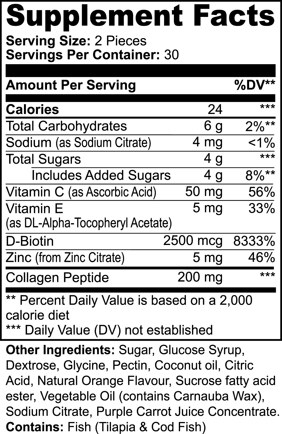 Earth Saliva: Collagen Gummies (Adult)